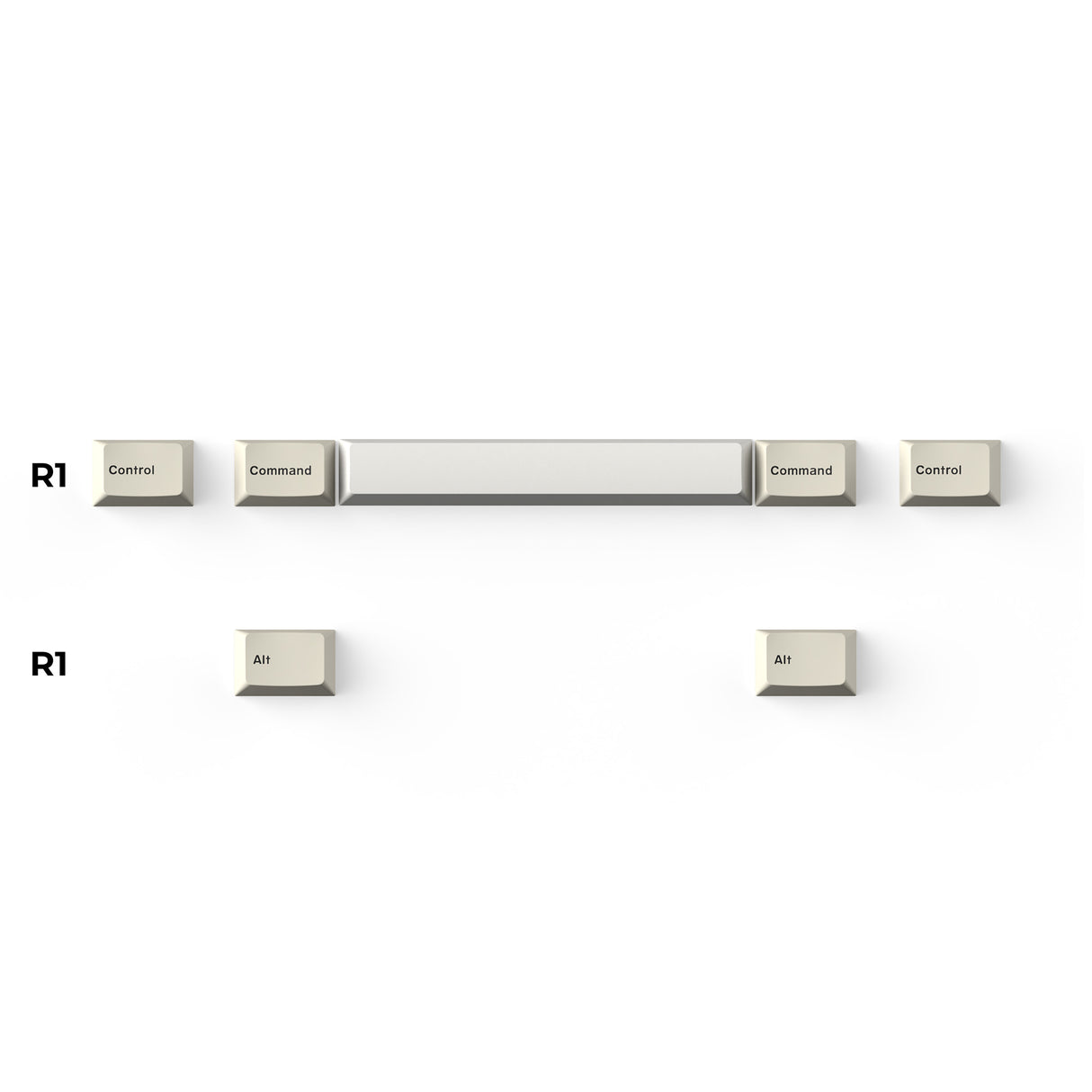Cherry高度 雙色注塑 PBT材質 駱駝鍵帽