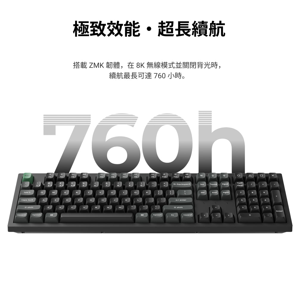 Keychron K10 Ultra 8K 無線客製化機械鍵盤(注音版本)