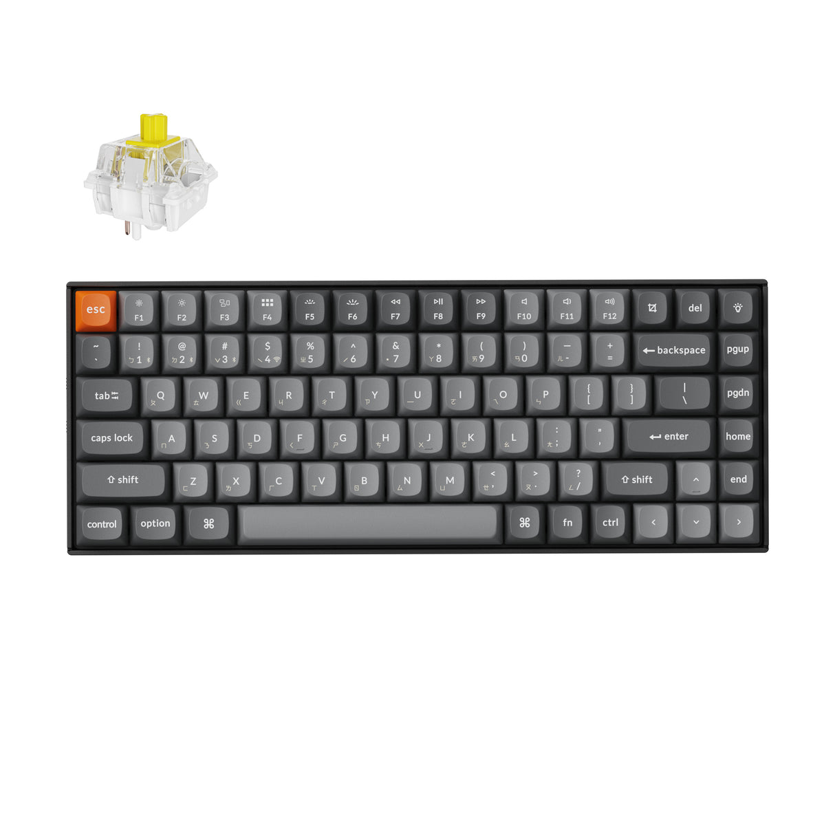 Keychron K2 Max QMK 無線機械式鍵盤(注音版本)