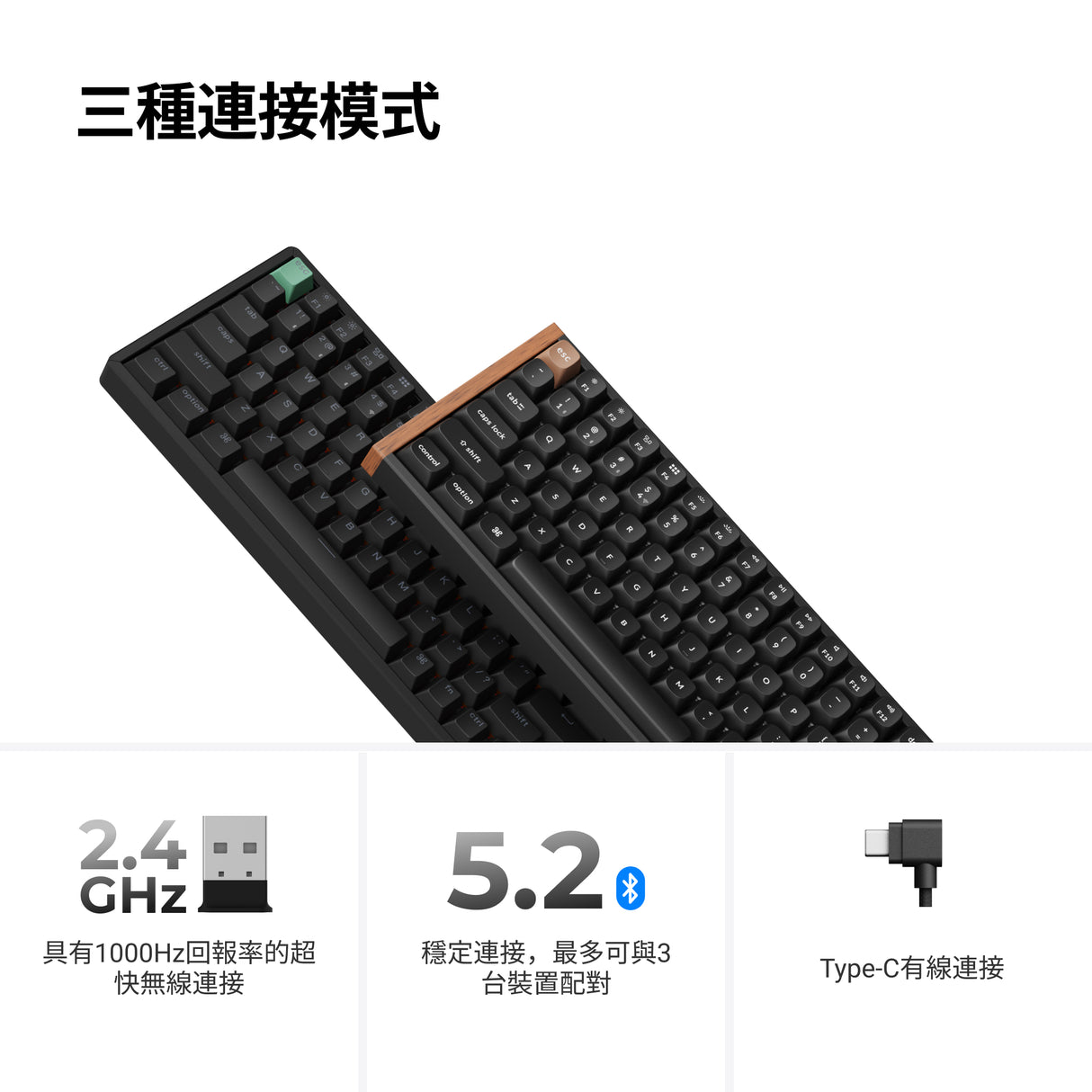 Keychron K4 HE 無線磁軸鍵盤(英文版本)