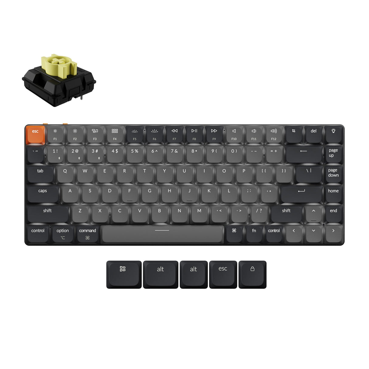 Keychron-K3-Version-3-Ultra-Slim-Wireless-Mechanical-Keyboard-Low-Profile-Banana-Switch-White-Backlight