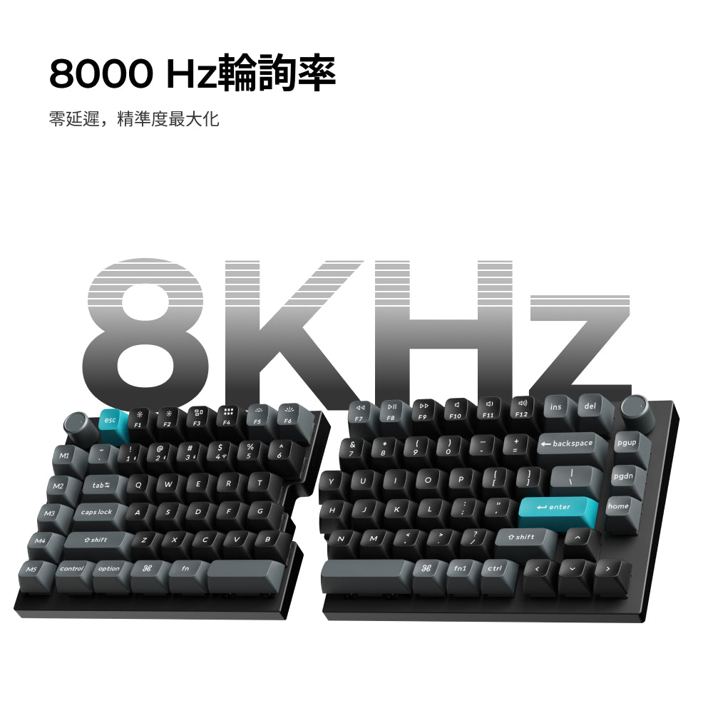 Keychron Q11 Ultra 8K 分離式 無線客製化機械鍵盤(英文版本)