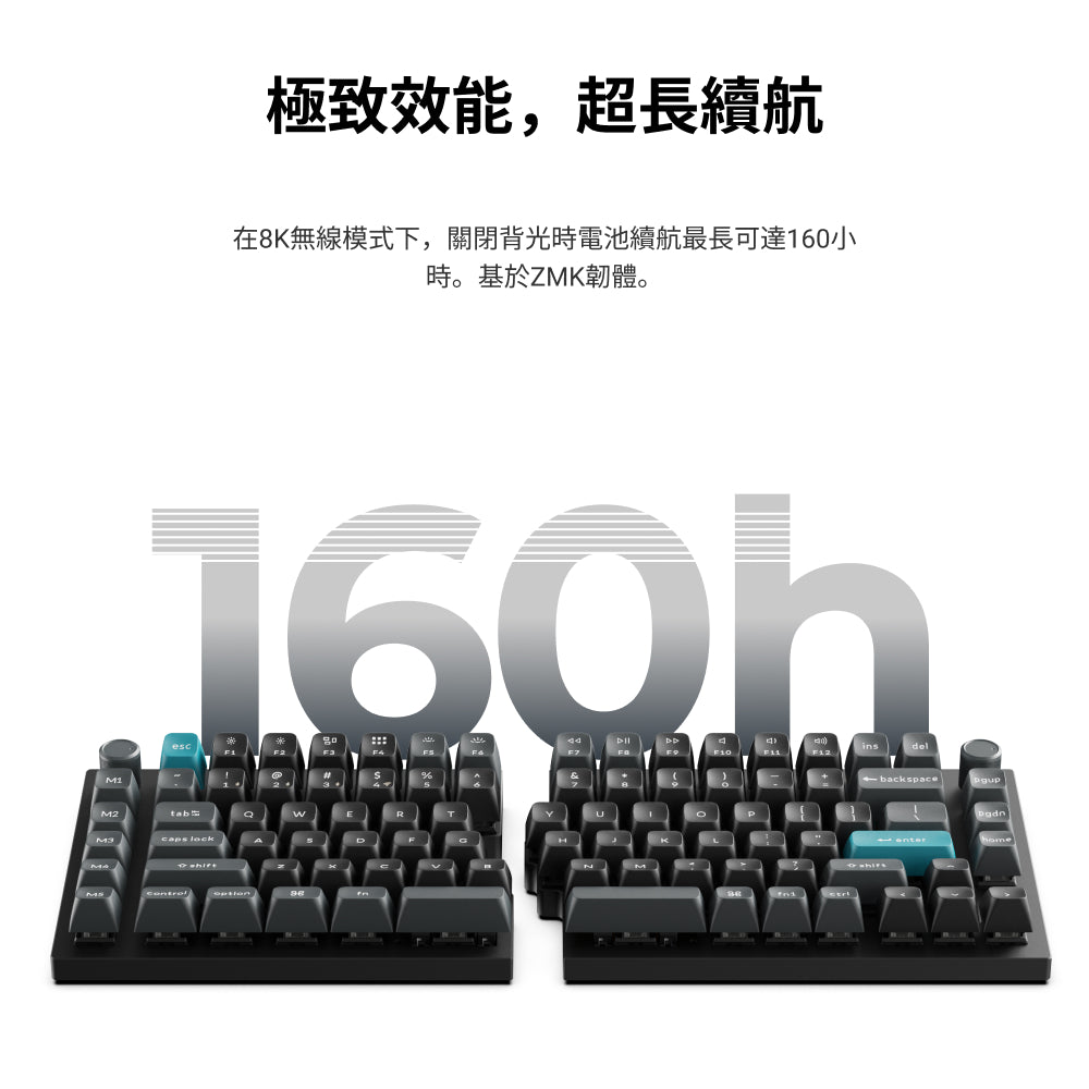 Keychron Q11 Ultra 8K 分離式 無線客製化機械鍵盤(英文版本)
