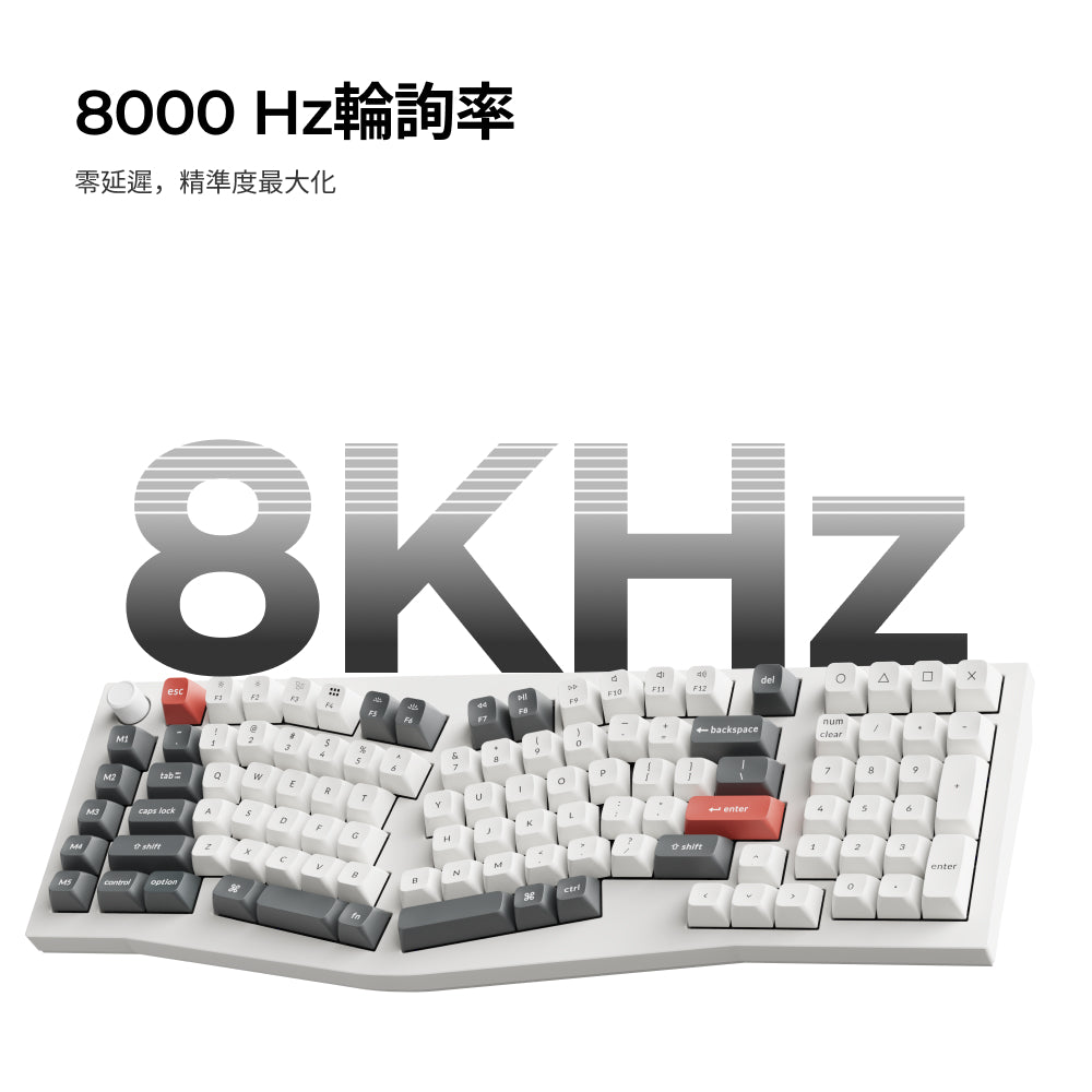 Keychron Q13 Ultra 8K Alice佈局 無線客製化機械鍵盤(英文版本)
