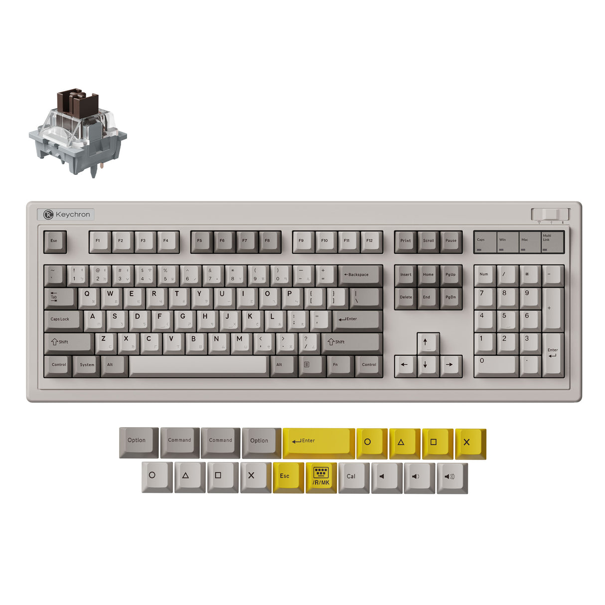 Keychron R6 QMK 無線機械鍵盤