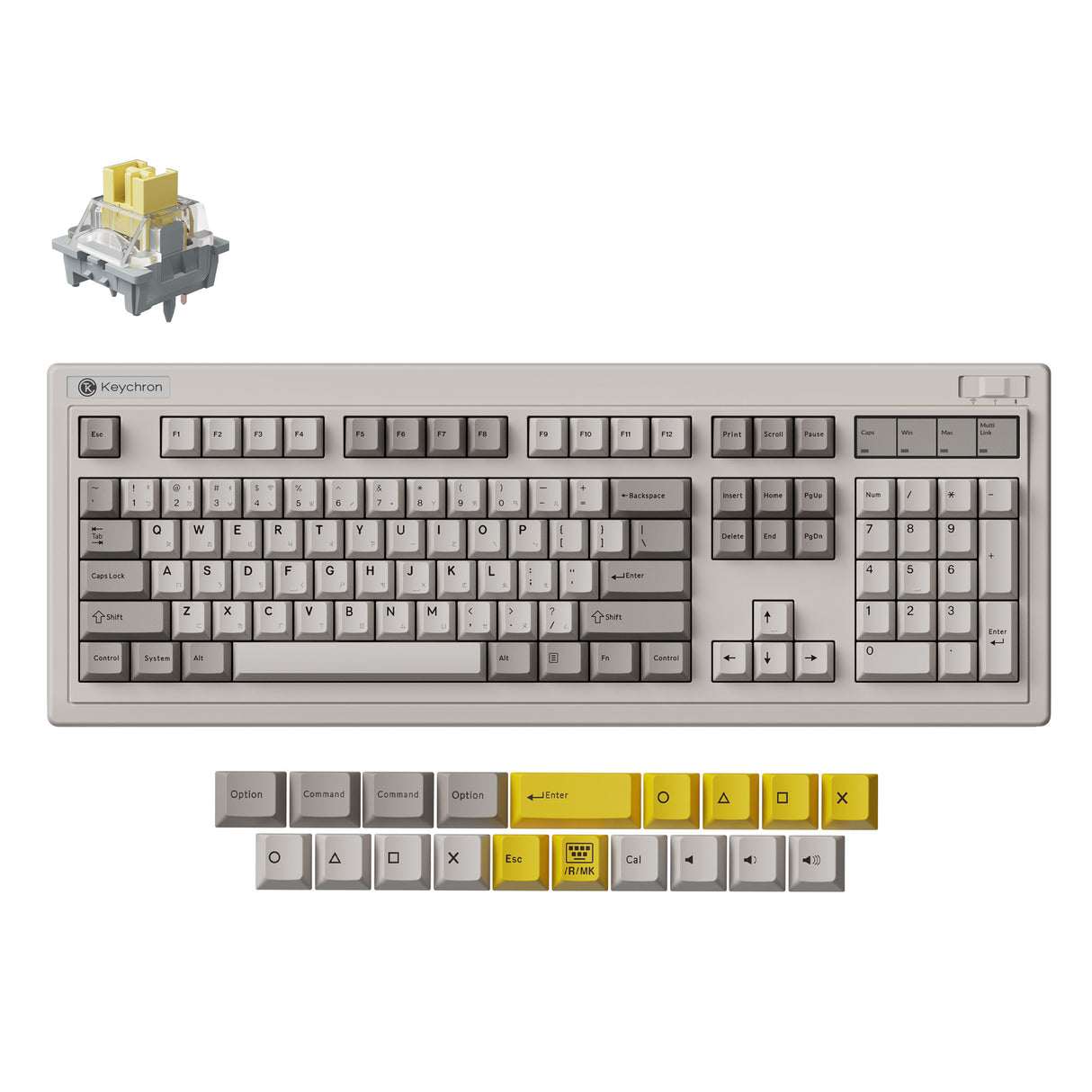 Keychron R6 QMK 無線機械鍵盤