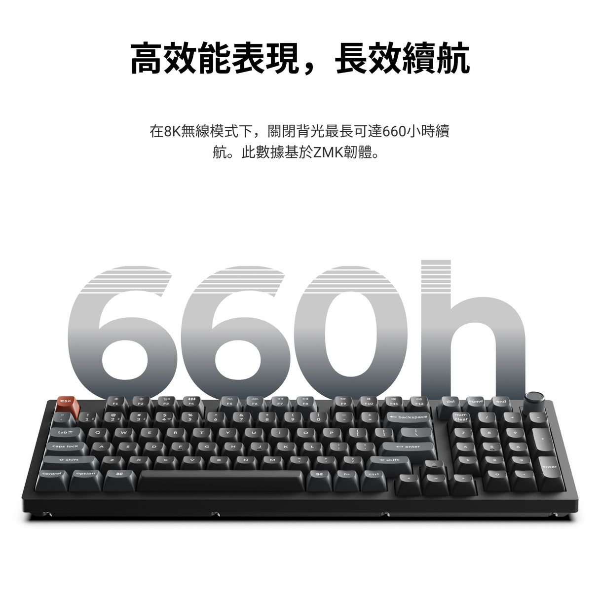 Keychron V5 Ultra 8K 無線客製化機械鍵盤(注音版本)
