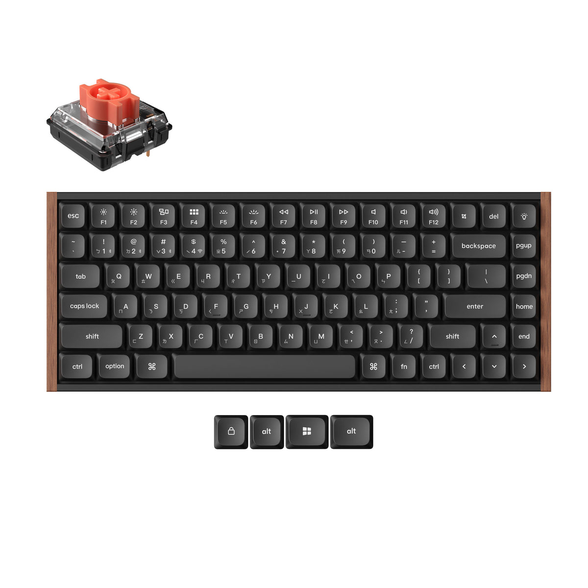 Keychron K3 Ultra 8K 無線客製化機械鍵盤(注音版本)