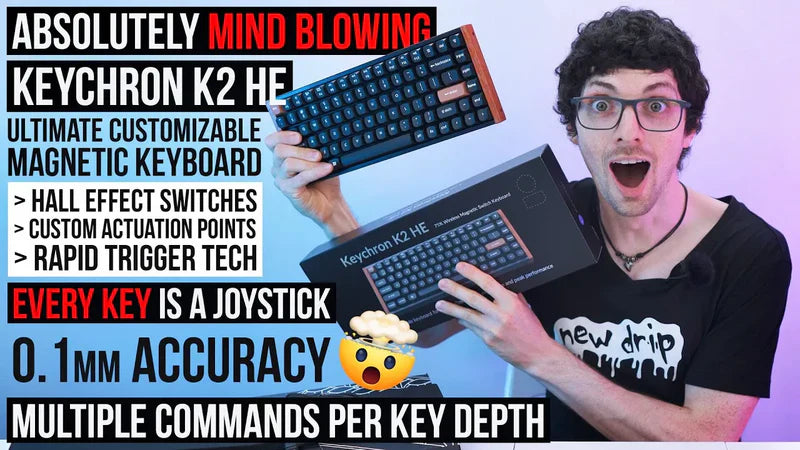 Keychron鍵盤影片評論 - 八月 2024