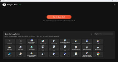 如何下載並安裝Keychron Assist
