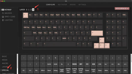 如何鎖定Keychron QMK/VIA鍵盤上的Windows鍵