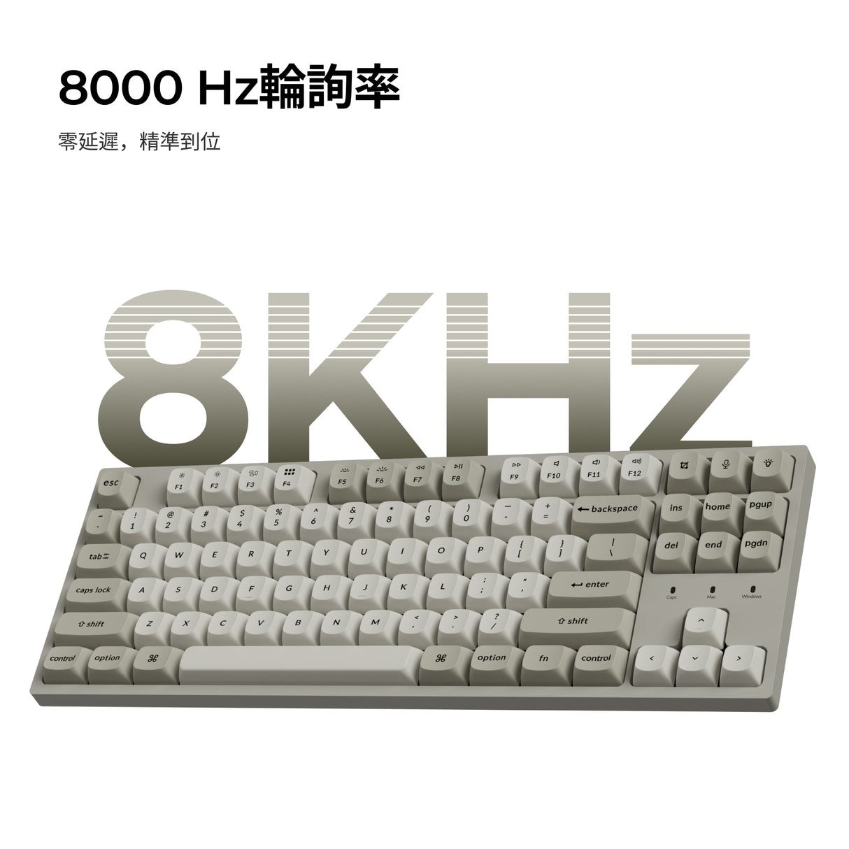 Keychron C1 Pro 8K QMK 有線機械鍵盤(注音版本)