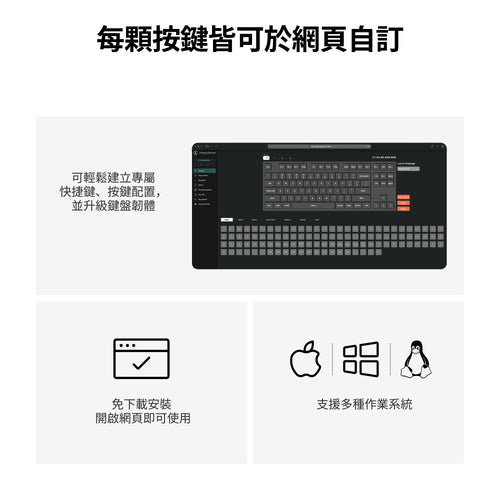 Keychron C1 Pro 8K QMK 有線機械鍵盤(注音版本)