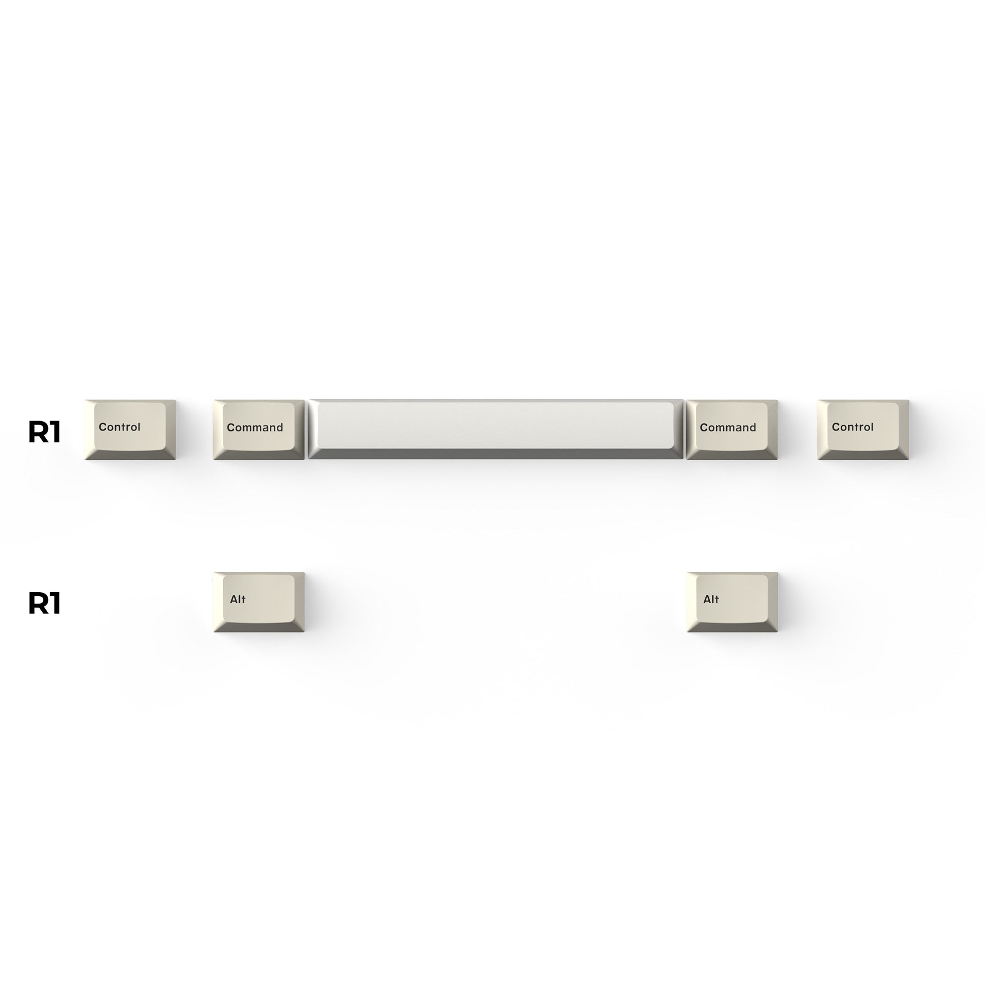Cherry高度 雙色注塑 PBT材質 駱駝鍵帽