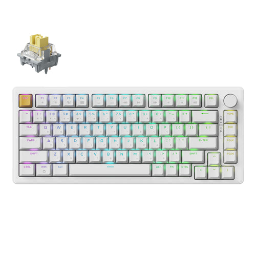 Keychron J2 QMK 無線機械鍵盤 含旋鈕 (注音版本)