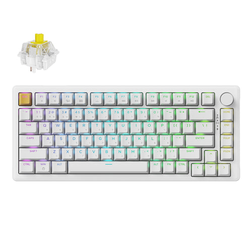 Keychron J2 QMK 無線機械鍵盤 含旋鈕 (注音版本)
