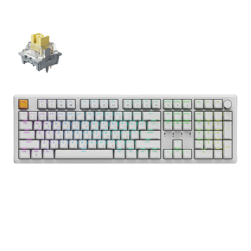 Keychron J5 QMK 無線機械鍵盤 含旋鈕 (注音版本)
