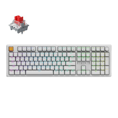 Keychron J5 QMK 無線機械鍵盤 含旋鈕 (注音版本)
