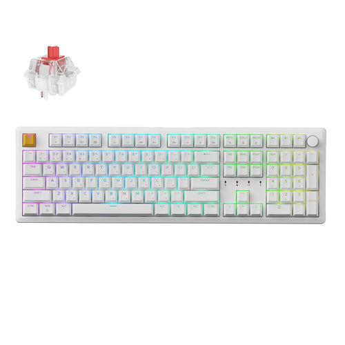 Keychron J5 QMK 無線機械鍵盤 含旋鈕 (注音版本)