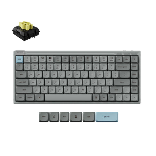 Keychron J9 QMK 矮軸 無線機械鍵盤(注音版本)