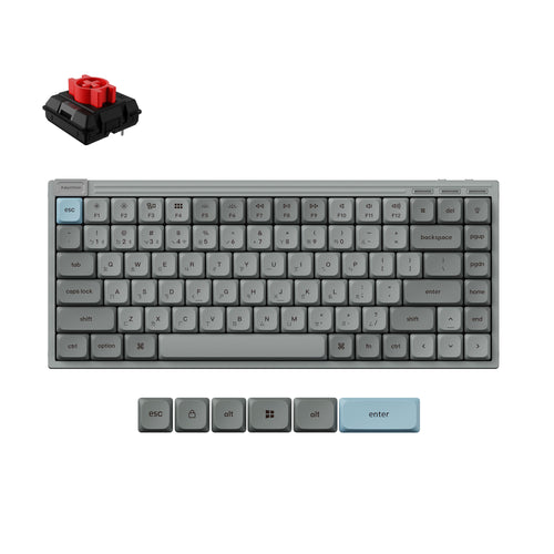 Keychron J9 QMK 矮軸 無線機械鍵盤(注音版本)