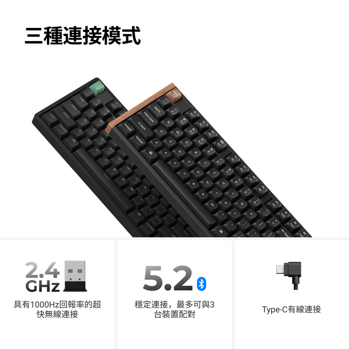 Keychron K10 HE 無線磁軸鍵盤(英文版本)