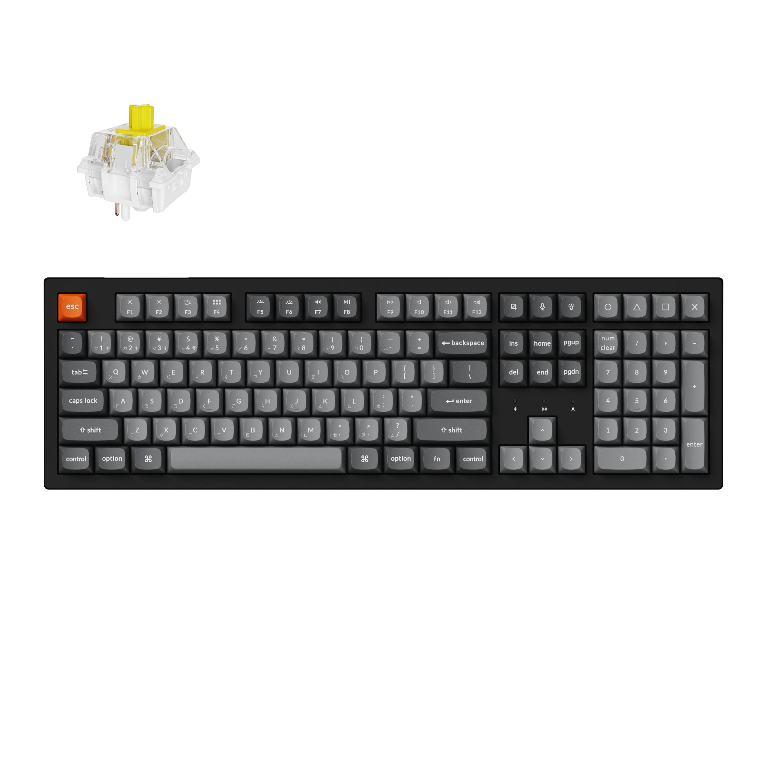 Keychron K10 Max QMK無線機械式鍵盤(注音版本) – Keychron Taiwan