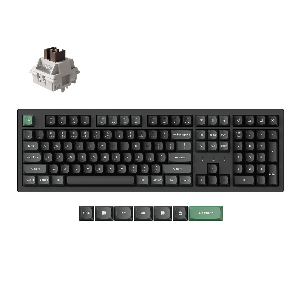 Keychron K10 Ultra 8K 無線客製化機械鍵盤(注音版本)