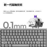 Keychron K2 HE 無線磁軸鍵盤 混凝土特仕板(英文版本)