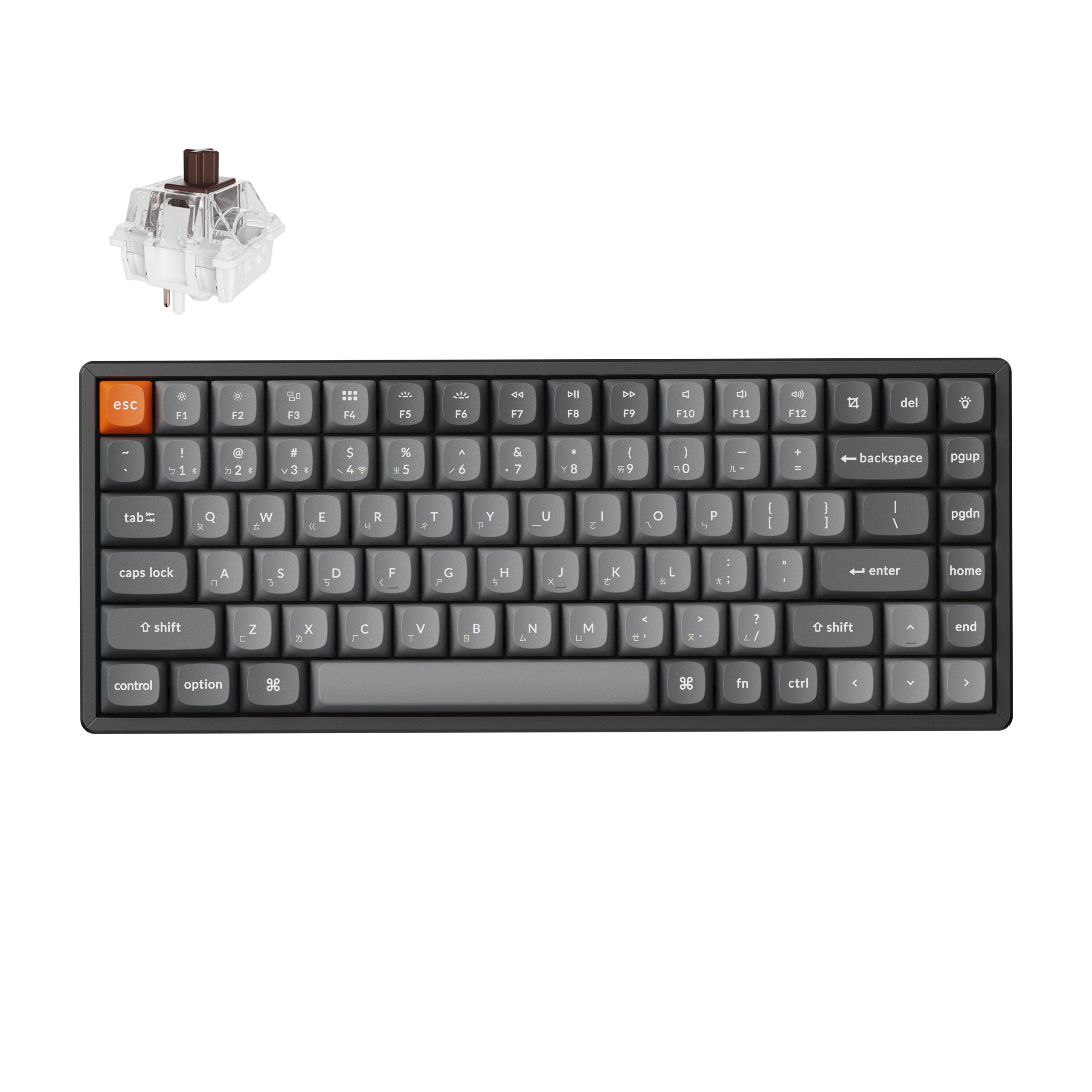 Keychron K2 Max QMK 無線機械式鍵盤(注音版本) – Keychron Taiwan