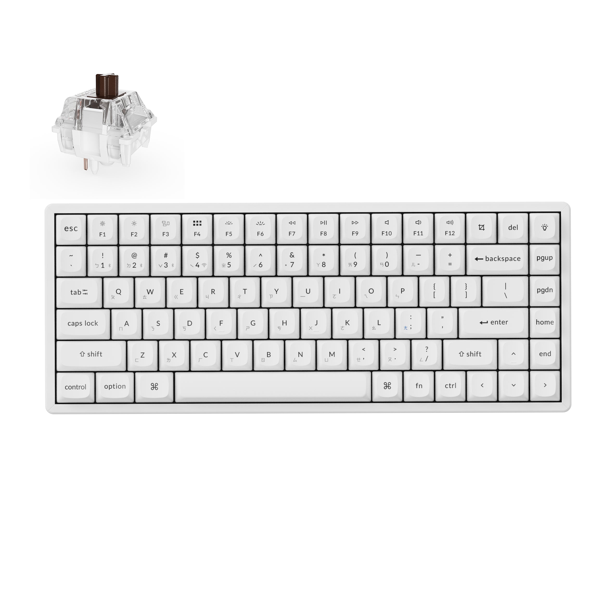 Keychron K2 Max QMK 無線機械式鍵盤(注音版本) – Keychron Taiwan