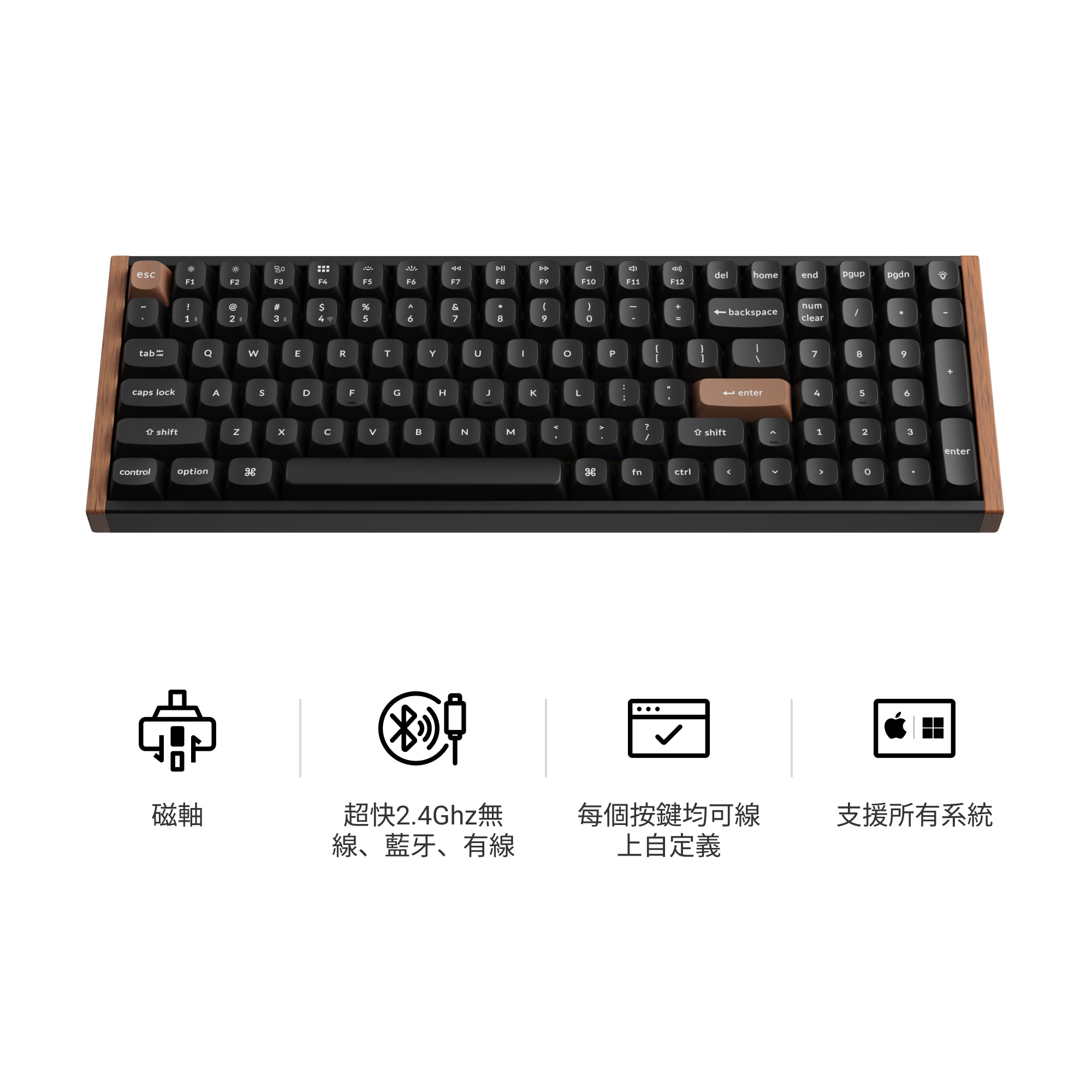Keychron K4 HE 無線磁軸鍵盤(英文版本) – Keychron Taiwan