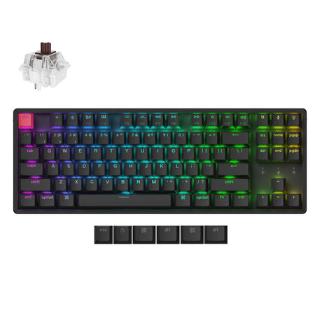 Keychron K8 QMK 無線機械鍵盤 第二代(英文版本-送注音轉印貼紙)