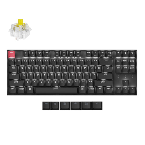Keychron K8 QMK 無線機械鍵盤 第二代(英文版本-送注音轉印貼紙)