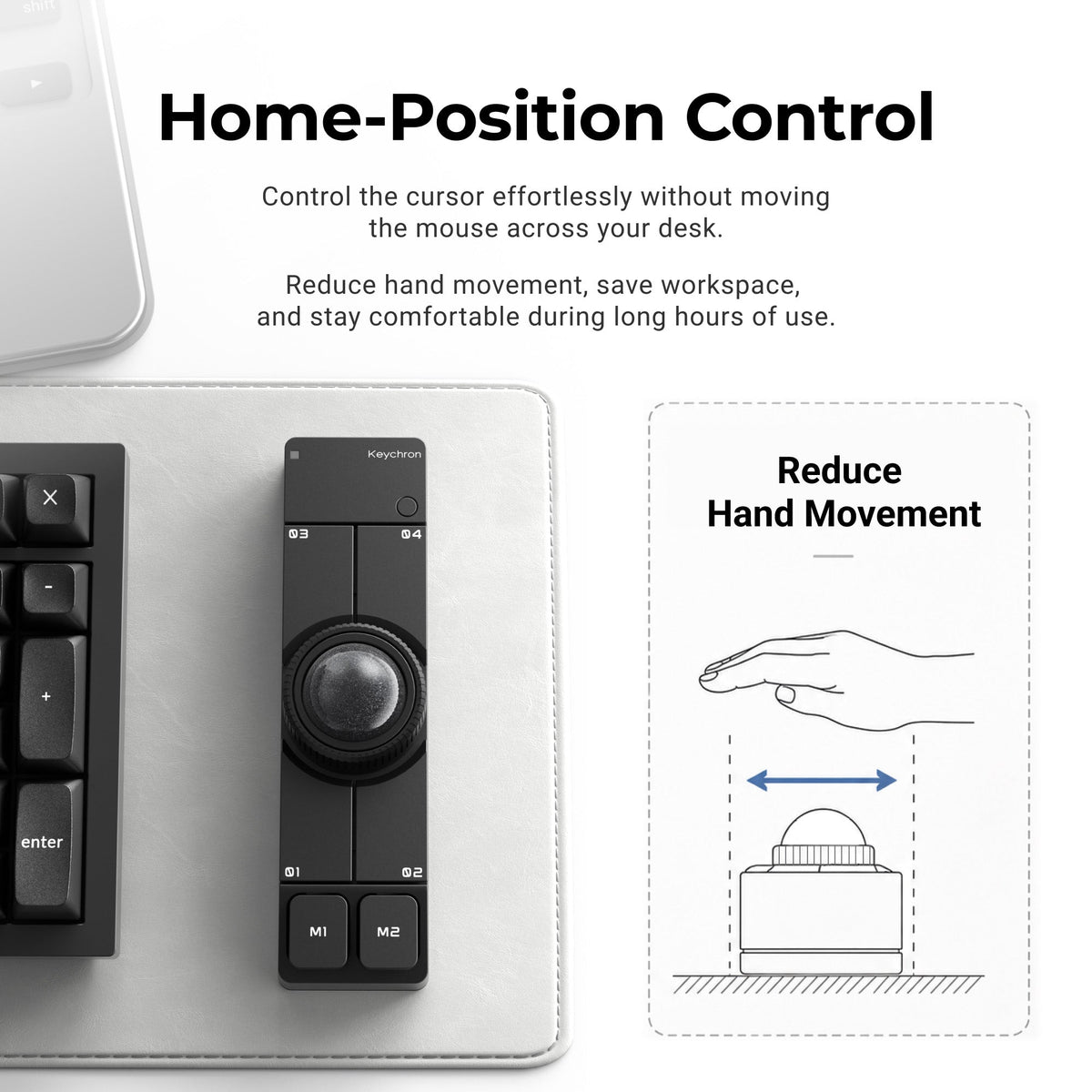 Keychron-Nape-Pro-Wireless-Trackball-Mouse-Home-Position-Control
