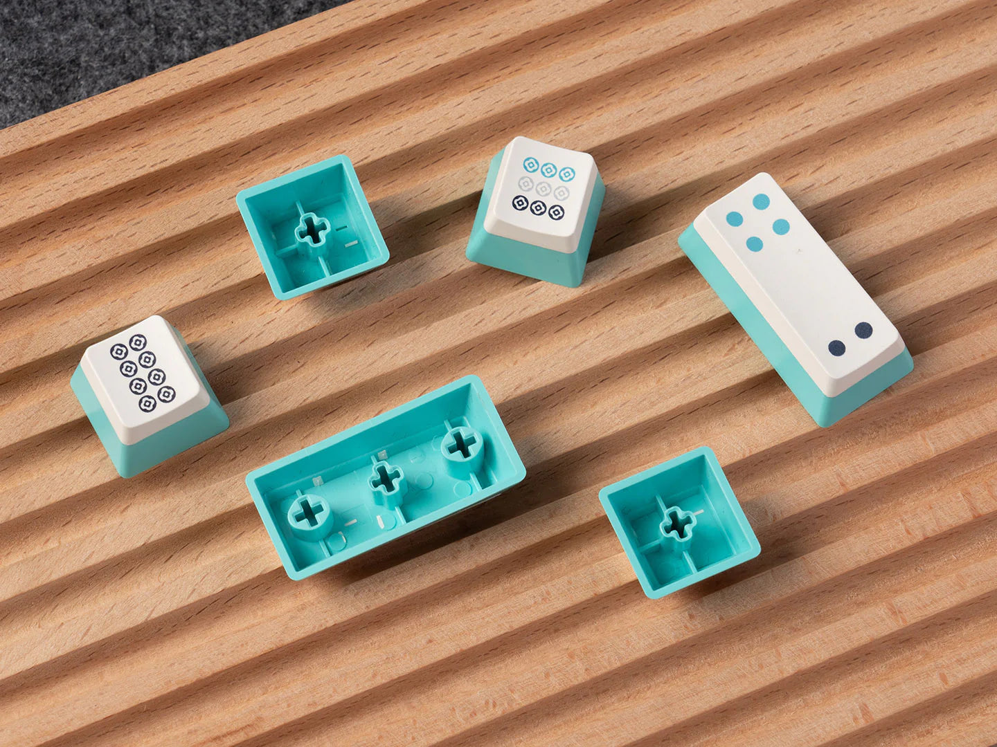 OEM高度 熱昇華 PBT材質 麻將鍵帽 注音版本