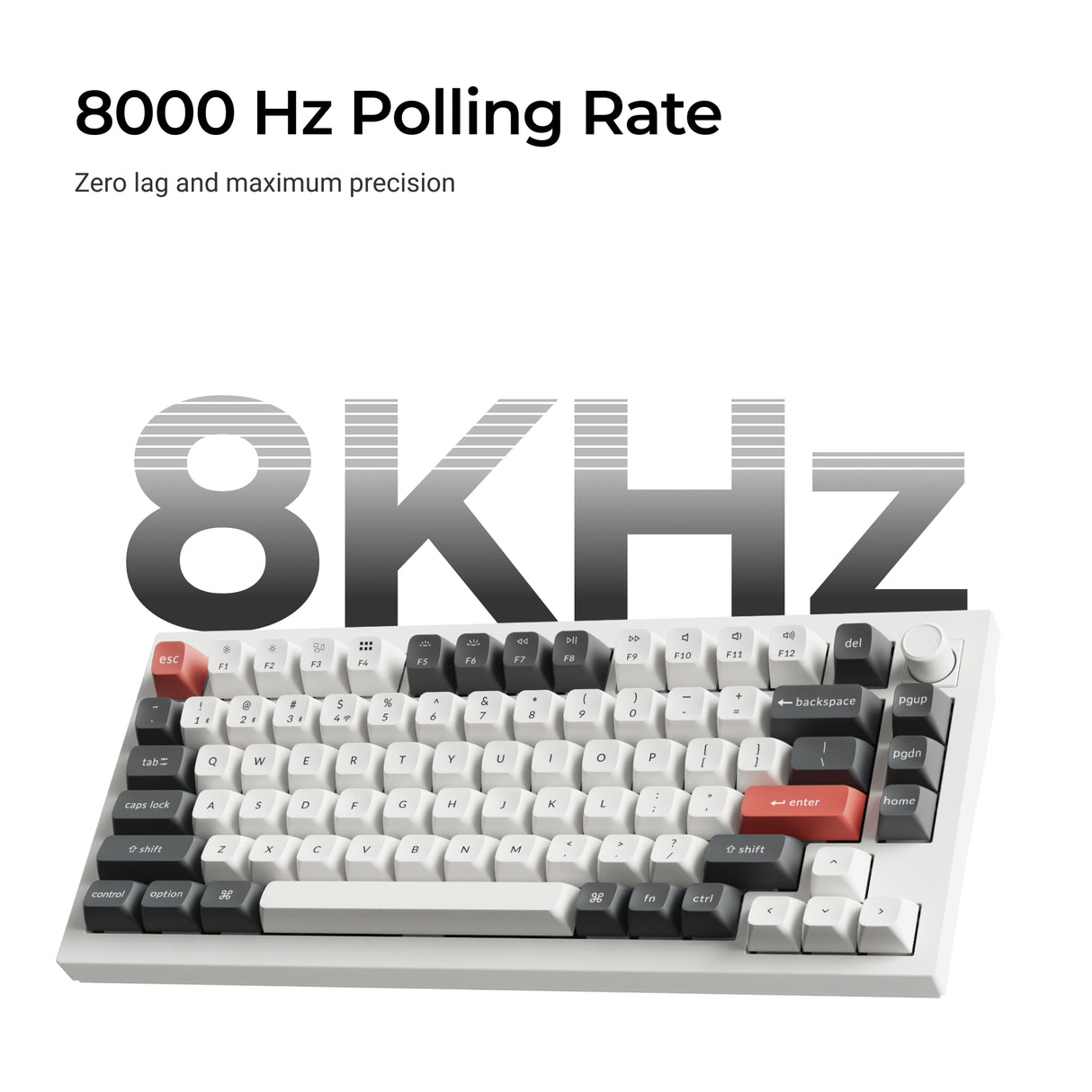 Keychron Q1 Ultra 8K 無線客製化機械鍵盤(注音版本)