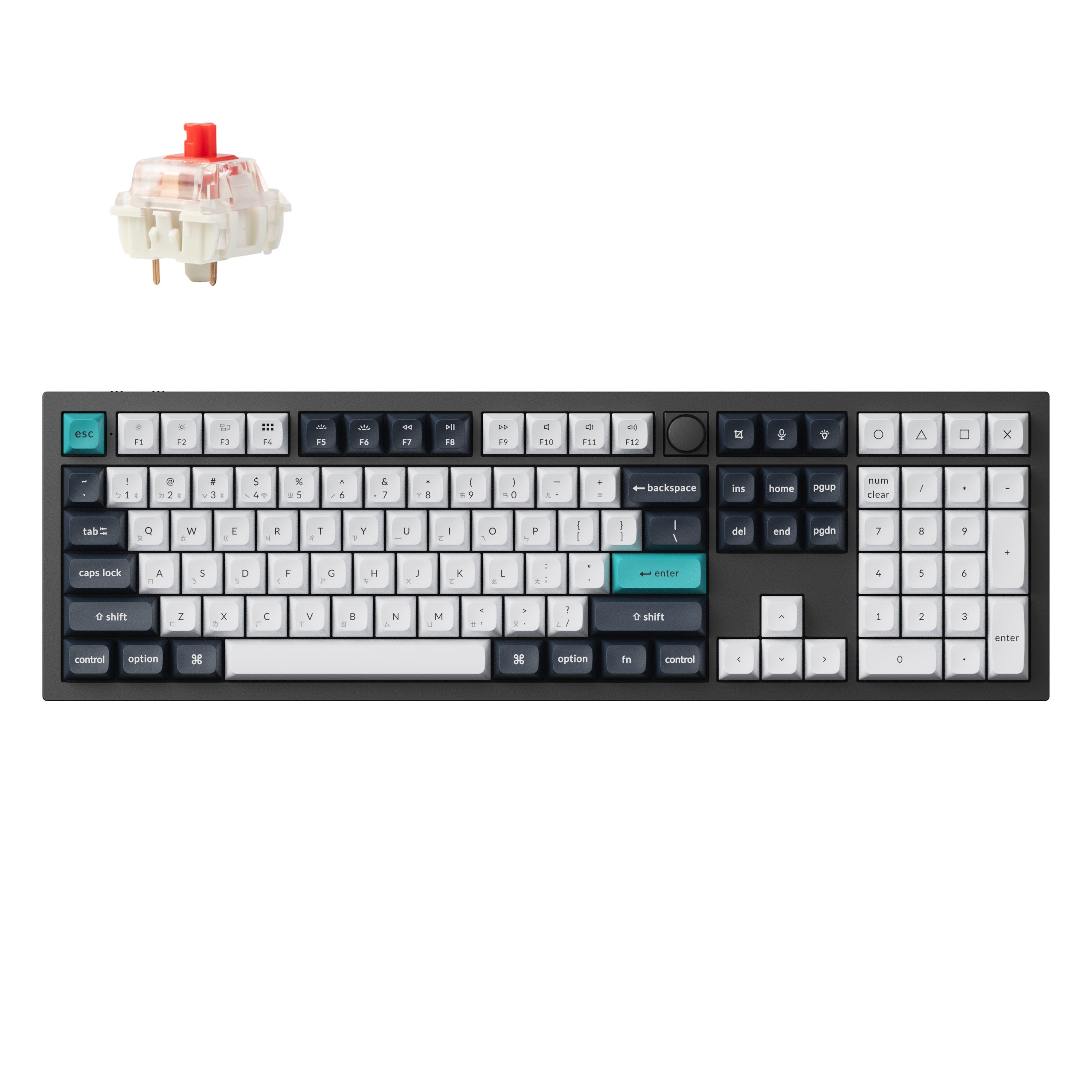 Keychron Q6 Max QMK/VIA 全鋁客製化無線機械式鍵盤(注音版本