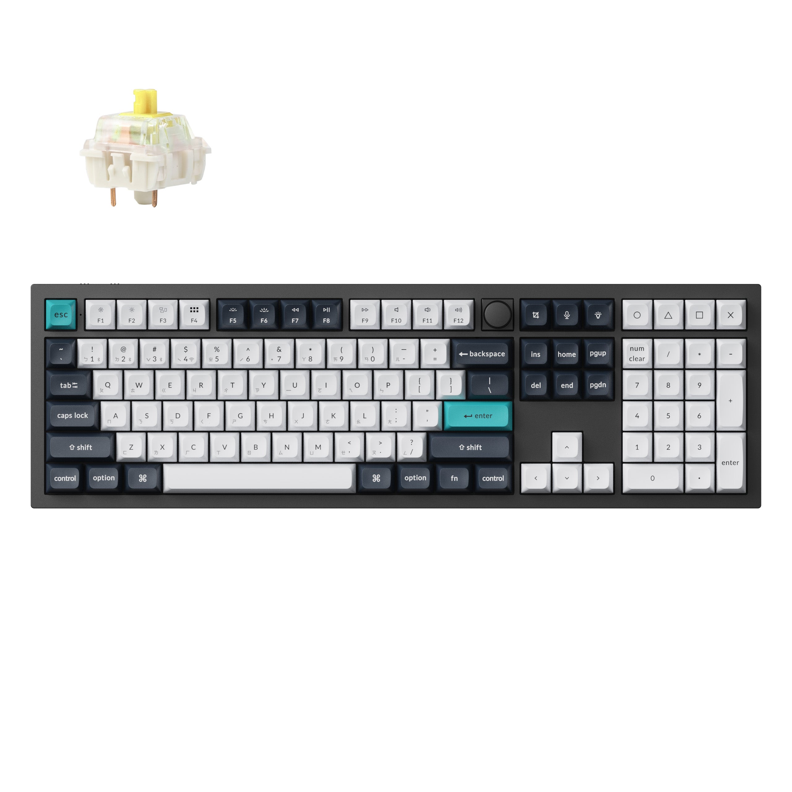 Keychron Q6 Max QMK/VIA 全鋁客製化無線機械式鍵盤(注音版本