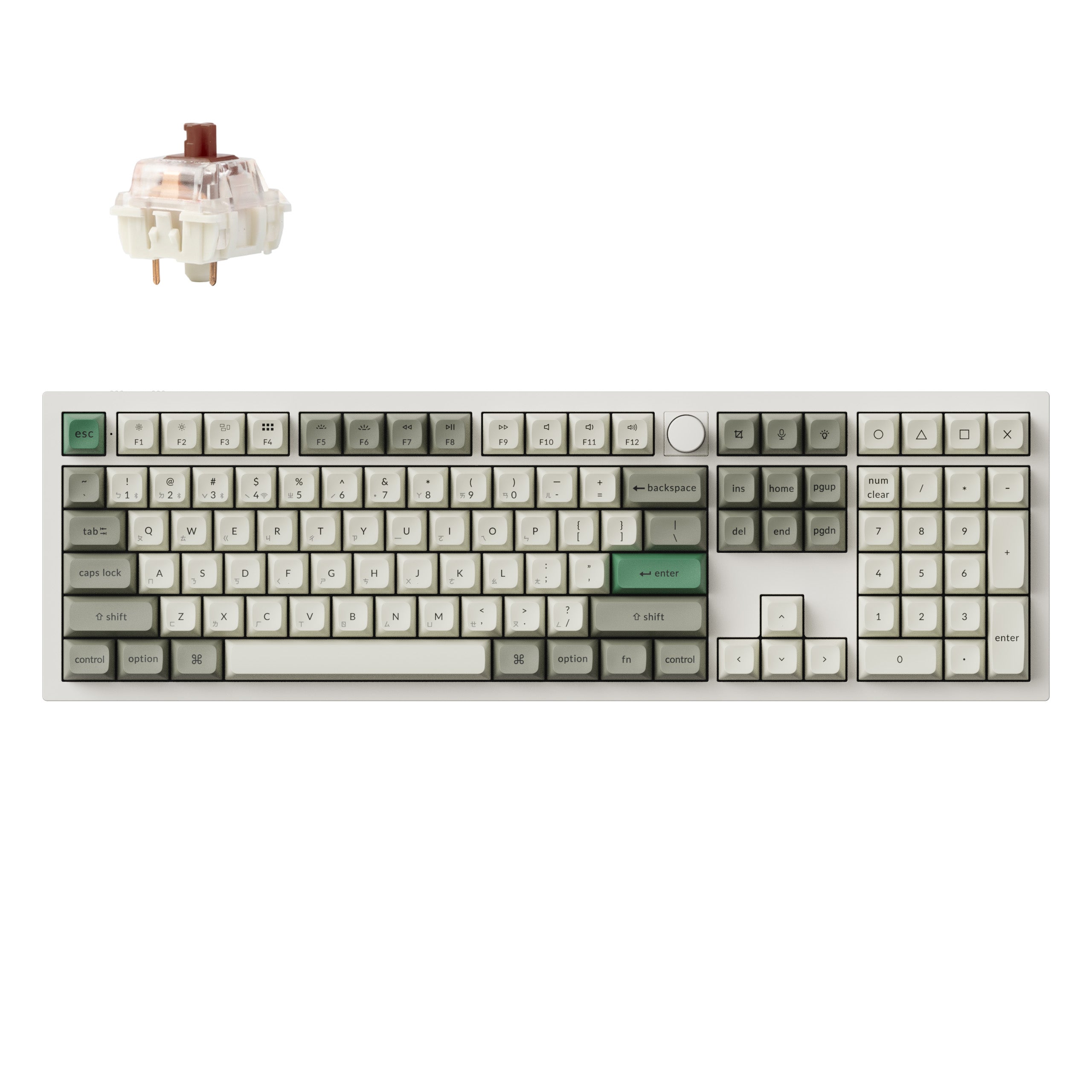（本体のみ。付属品なし）keychron q65 Max Keychron Q65 Max QMK/VIA ワイヤレス カスタム メカニカルキーボード
