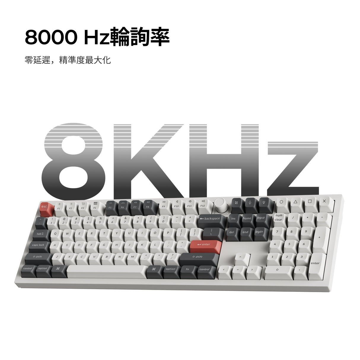 Keychron Q6 Ultra 8K 無線客製化機械鍵盤(注音版本)