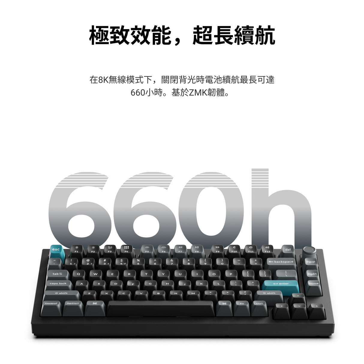 Keychron Q1 Ultra 8K 無線客製化機械鍵盤(注音版本)