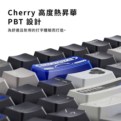 Cherry高度 熱昇華 PBT材質 未知編號 海軍藍鍵帽