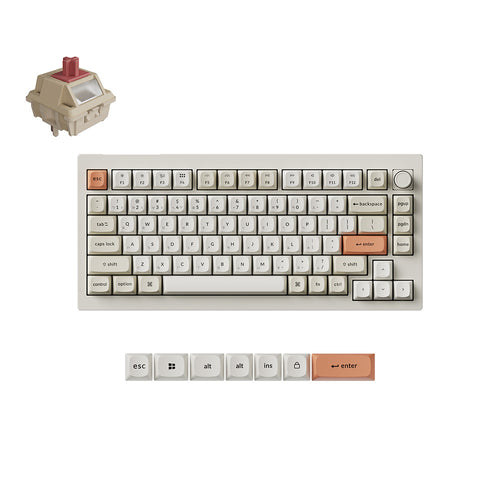 Keychron V1 Ultra 8K 無線客製化機械鍵盤(注音版本)