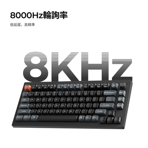 Keychron V1 Ultra 8K 無線客製化機械鍵盤(注音版本)