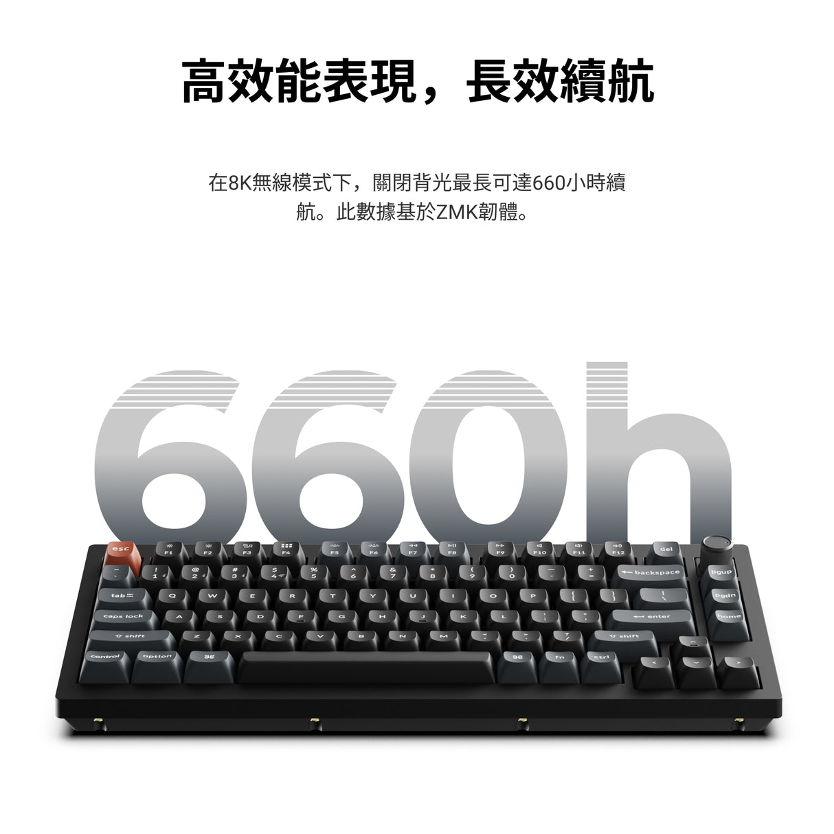 Keychron V1 Ultra 8K 無線客製化機械鍵盤(注音版本)