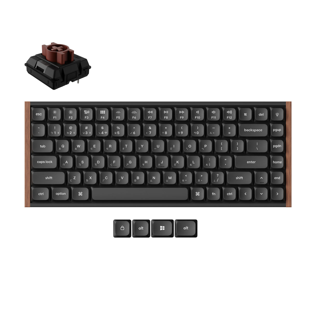 Keychron K3 Ultra 8K 無線客製化機械鍵盤(注音版本)