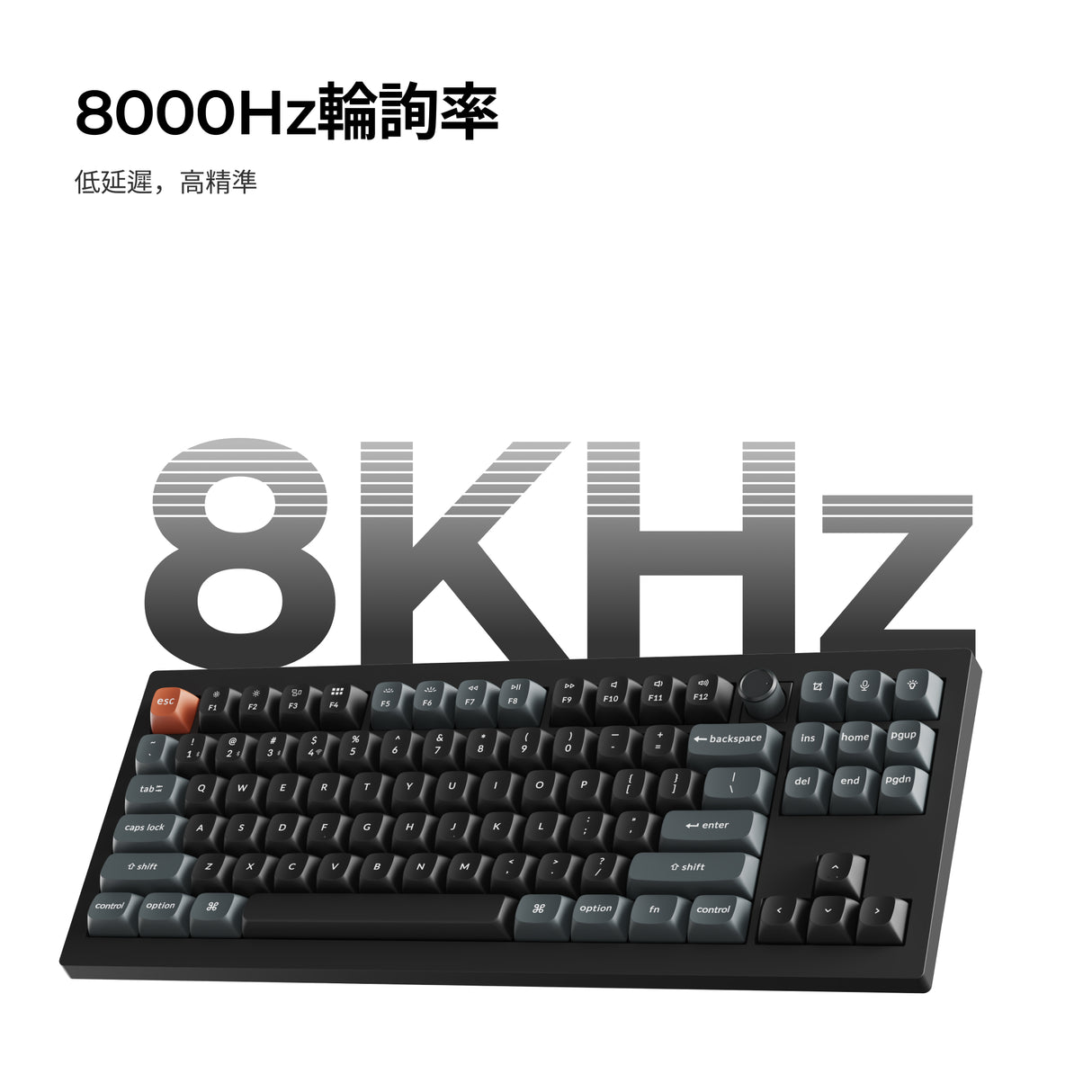 Keychron V3 Ultra 8K 無線客製化機械鍵盤(注音版本)